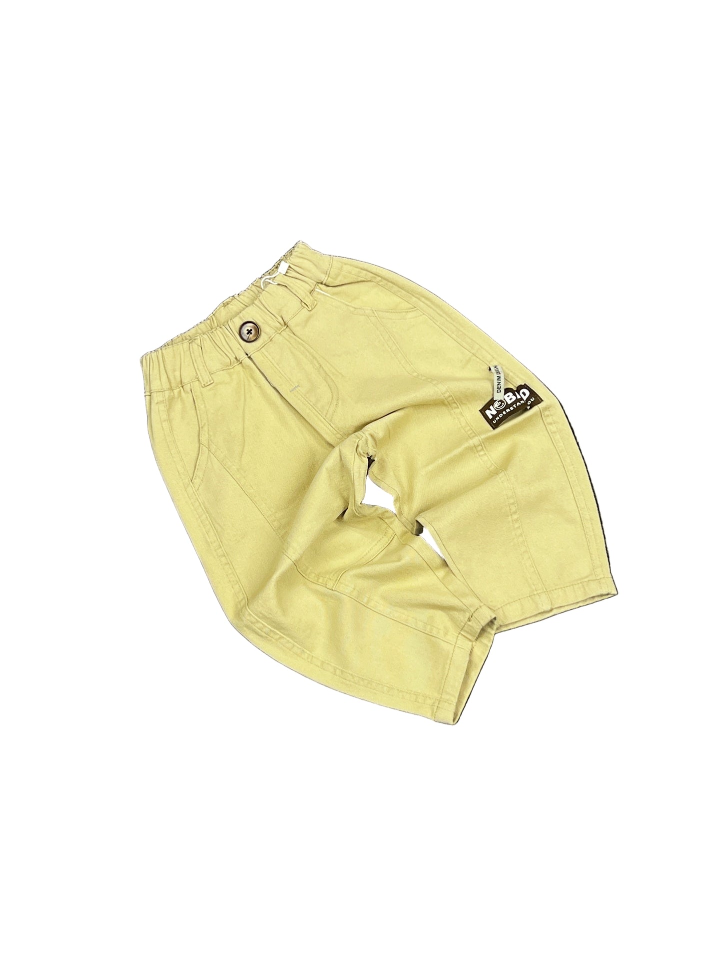 Momsfit Baggy Cream Unisex Kids Streatwear Pant